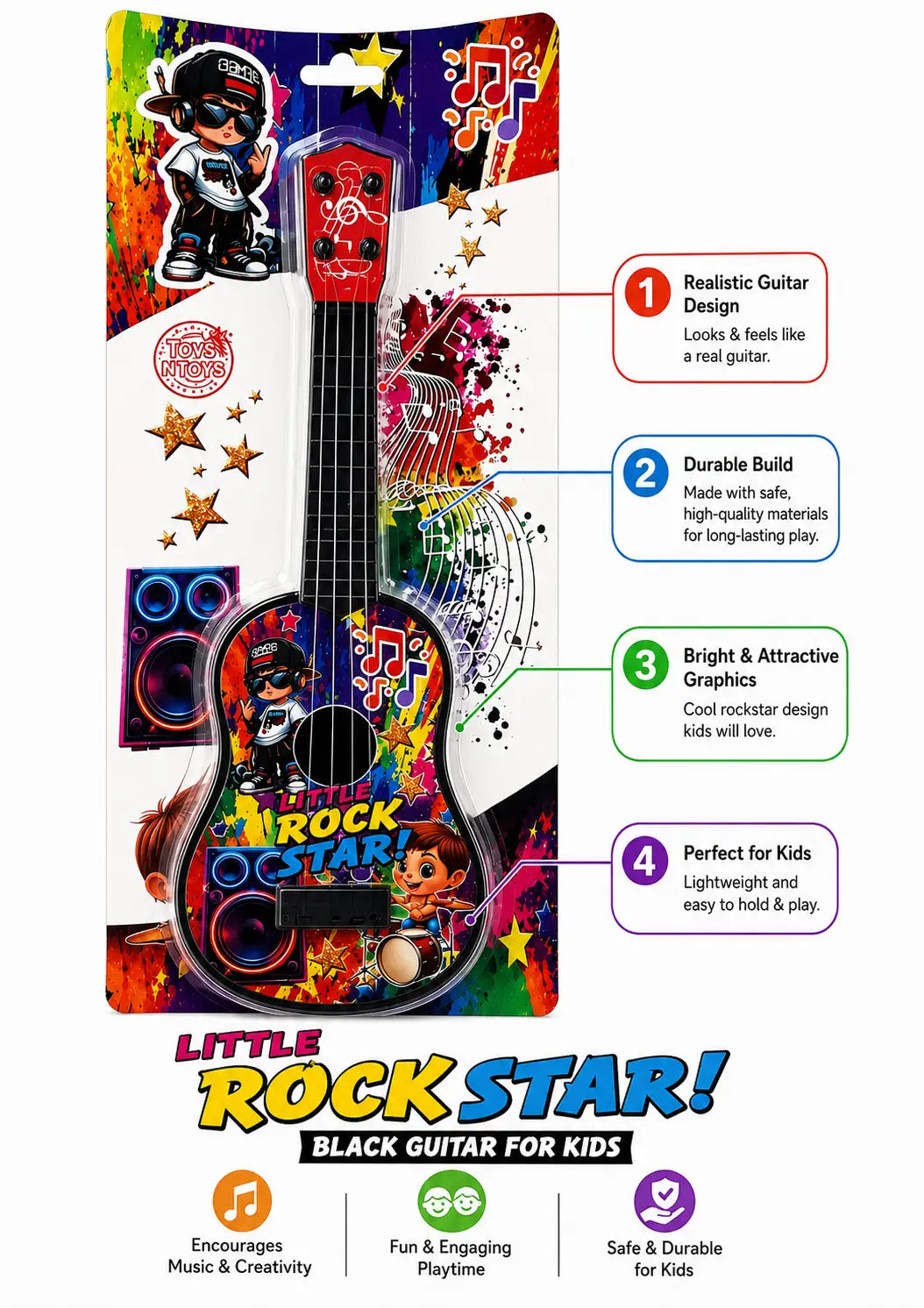 Boy's Plastic Musical Toy