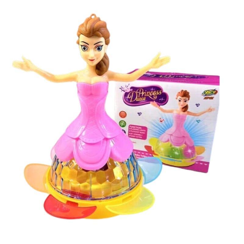 Electric Drive Doll Set for Girls 1-10 Years Pink Multicolor