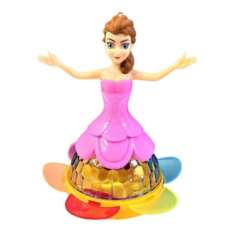 Electric Drive Doll Set for Girls 1-10 Years Pink Multicolor