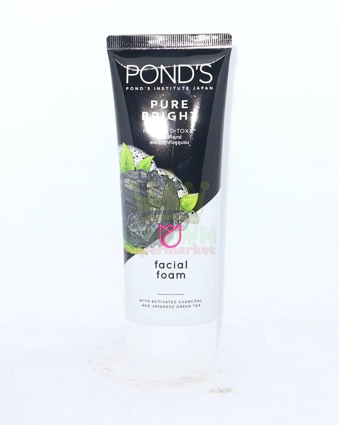 Ponds Pure White Charcoal Face Wash 100g