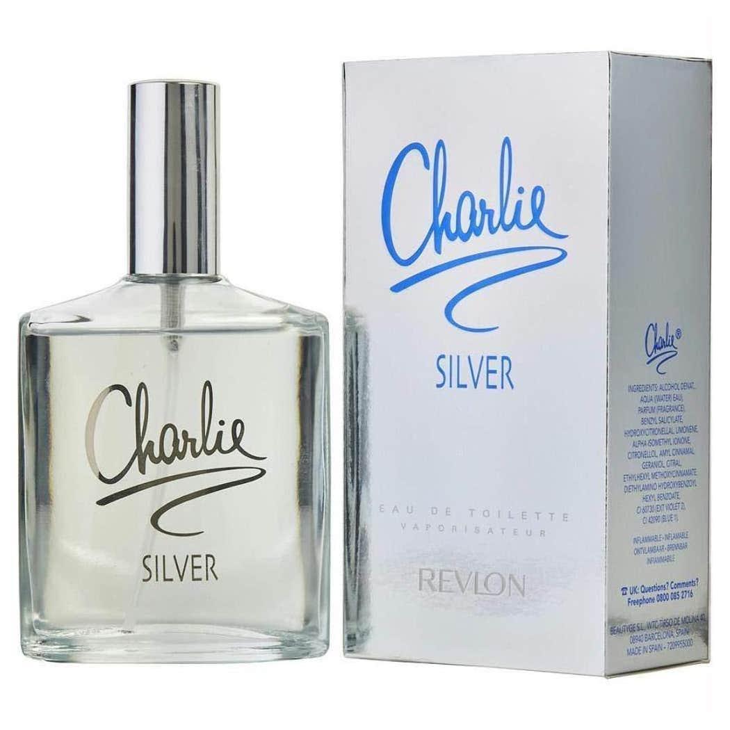Revlon Charlie Silver Eau de Toilette 100ml Unisex Perfume