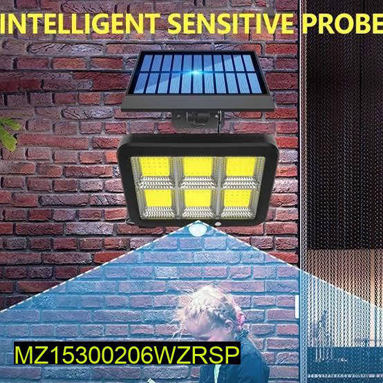 Split Solar Wall Lamp 30W Rechargeable ABS Acrylic