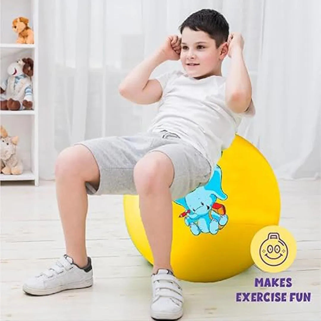 Multicolor Silicone Jumping Ball for Kids 1-12 Years