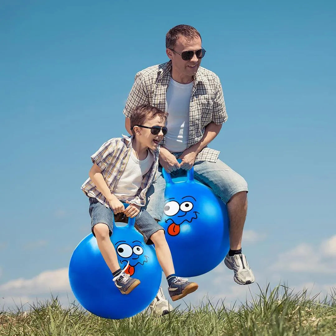 Multicolor Silicone Jumping Ball for Kids 1-12 Years