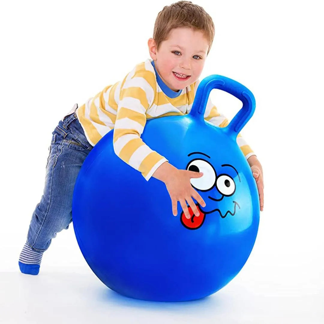 Multicolor Silicone Jumping Ball for Kids 1-12 Years
