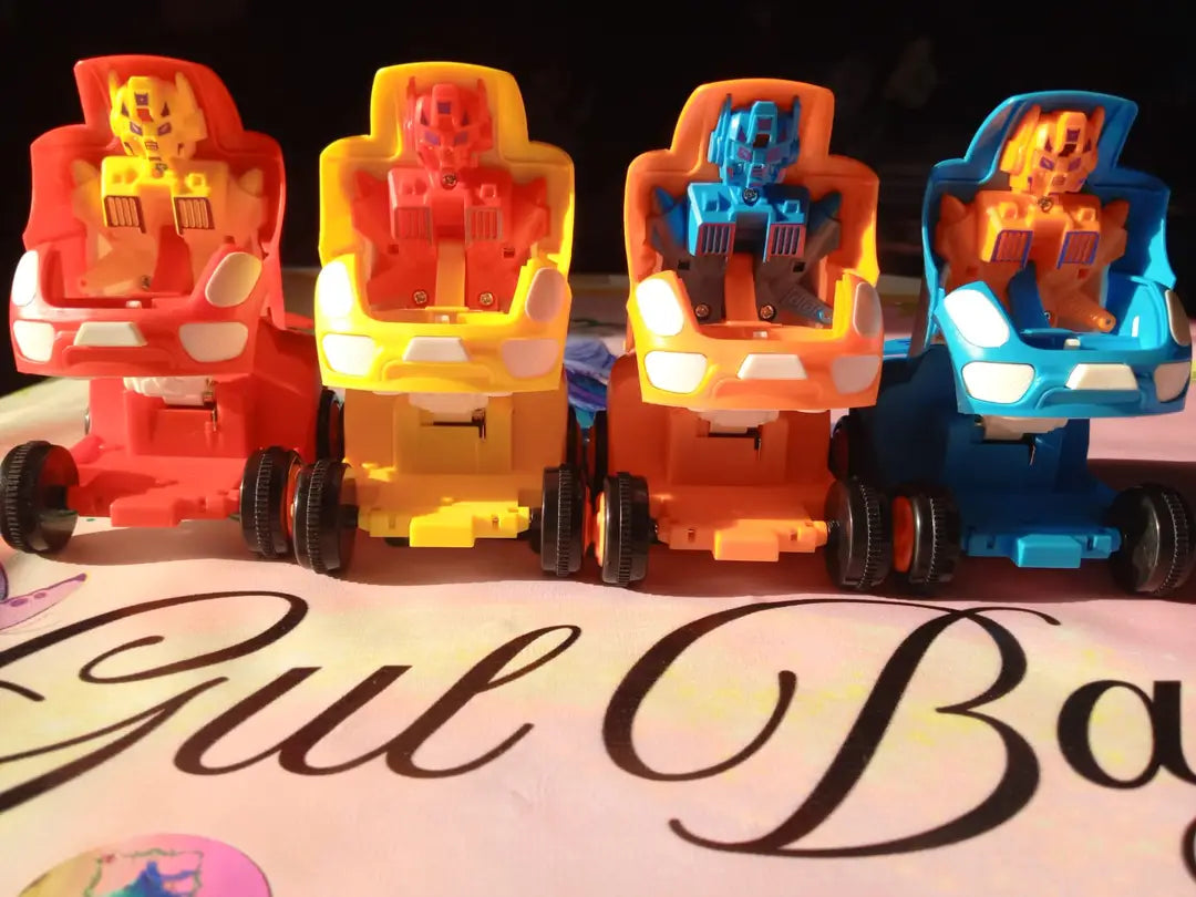 Boy's Plastic City Road Design Car