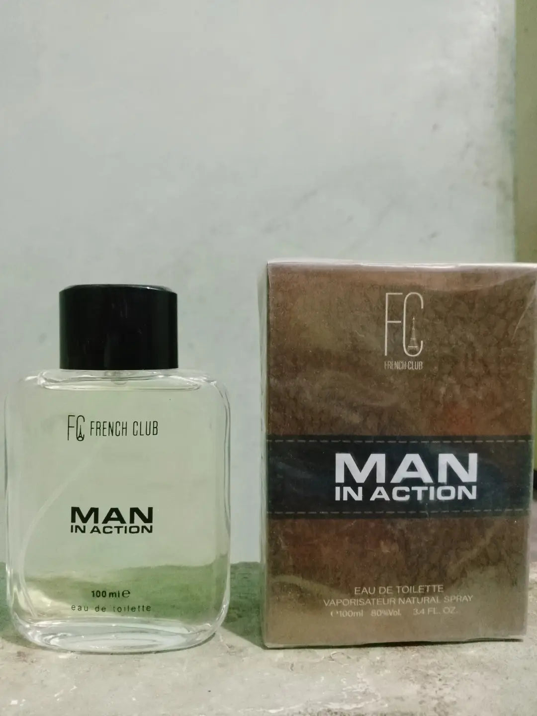 Man in action premium long lasting perfume for men's 100ml