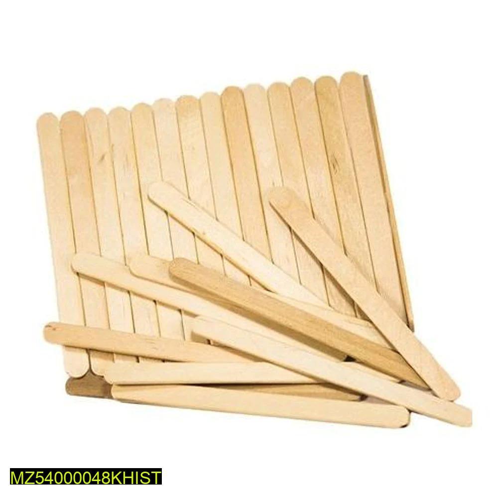 Wooden Ice Cream Sticks for Kids & Parties