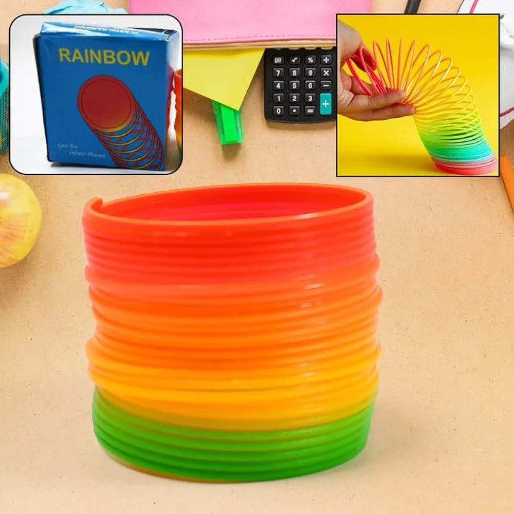 Rainbow Spring Toy for Kids & Adults, Pack of 2