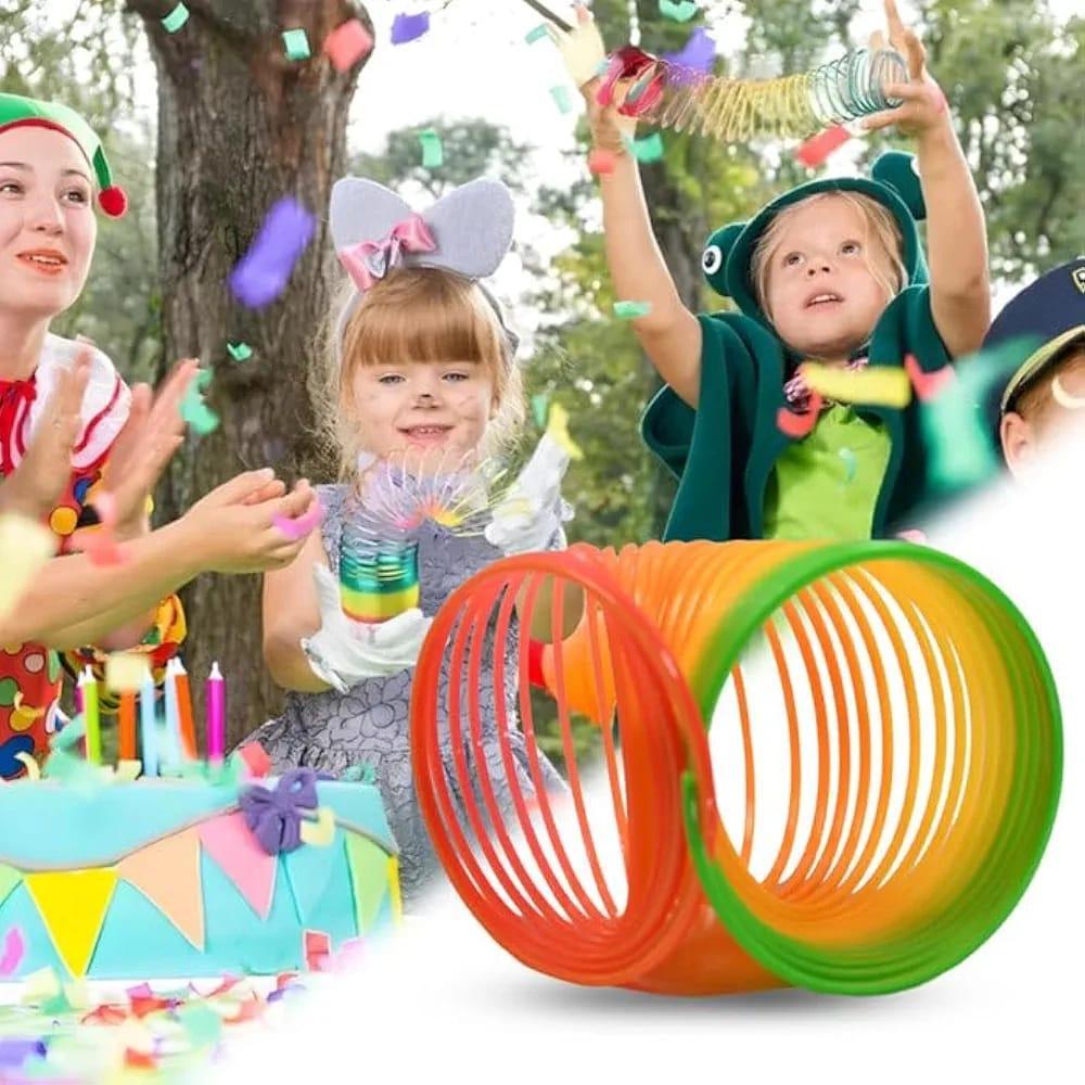 Rainbow Spring Toy for Kids & Adults, Pack of 2