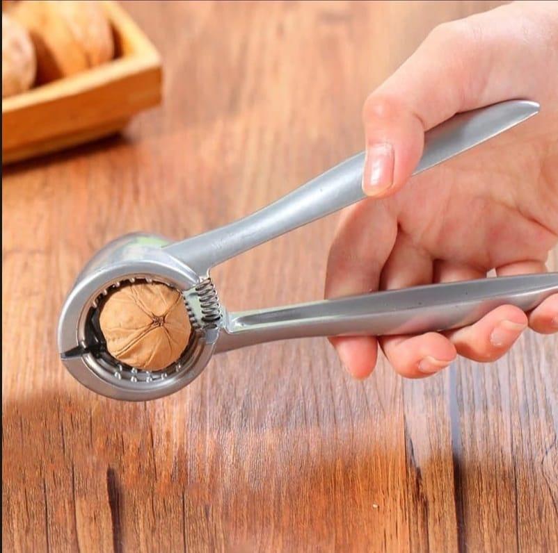 Stainless Steel Walnut Opener Silver Kitchen Tool