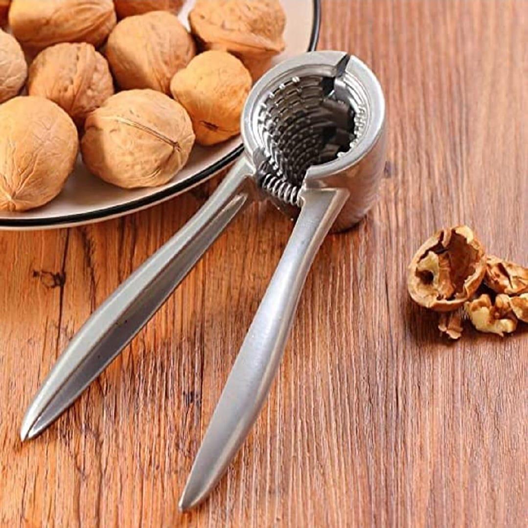 Stainless Steel Walnut Opener Silver Kitchen Tool