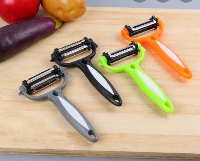 3-in-1 Stainless Steel Vegetable Peeler Set
