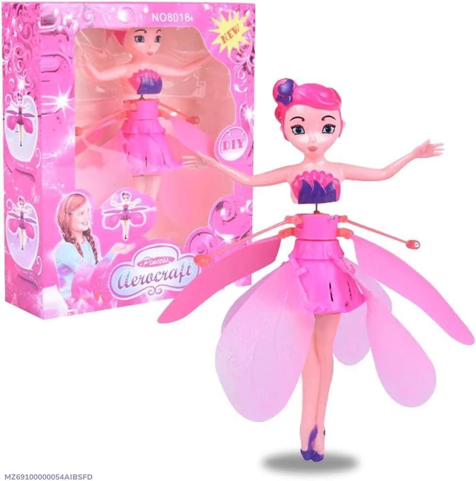 Flying Fairy Doll Rechargeable Pink Flight Toy