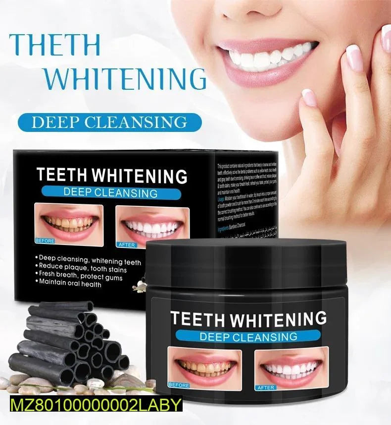Teeth Whitening Activated  Charcoal Toothpaste, 60 g