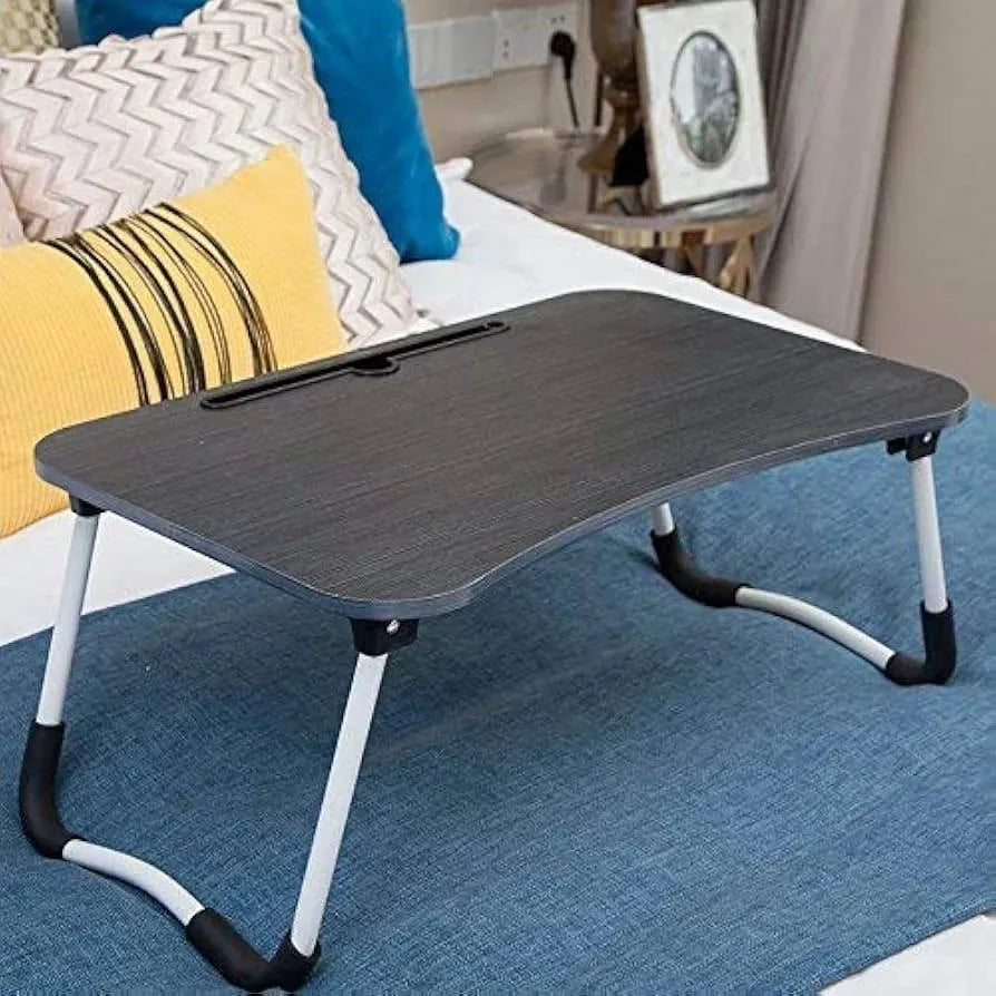 Black Laptop Table for Home Office Study Use