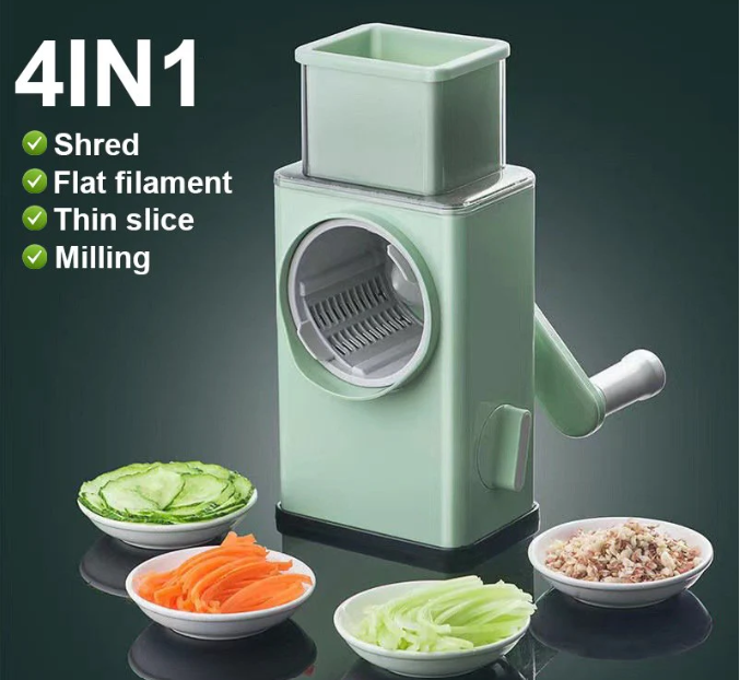 4 in 1  Multi-Function Vegetable Cutter & Slicer