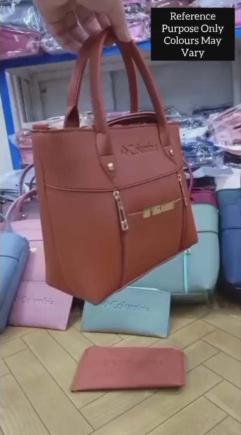 Luxe Signature 2-Piece Tote Handbag Set